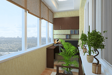 Тёплое остекление